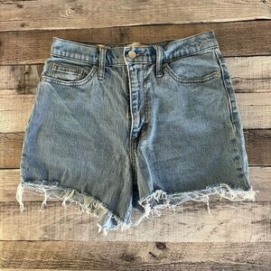 Universal Thread Denim Distressed Hem High Rise | 4/27R